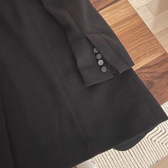Gorgeous Helmut Lang Wool Leather Coat - Picture 2 of 5